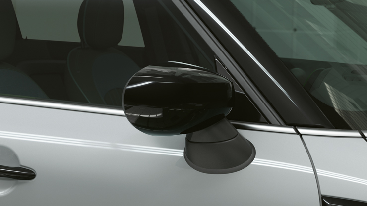 MINI Crossover Untamed Edition –ピアノ・ブラックのルーフ、ルーフ・レール、ミラー・キャップ